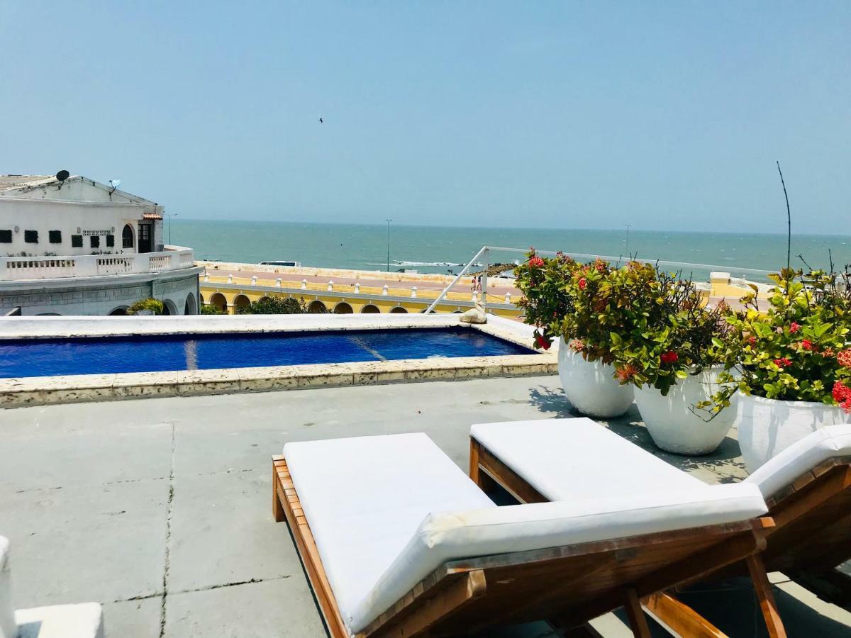 Penthouse Caribbean View And Private Pool, Cartagena Apartment Exterior photo